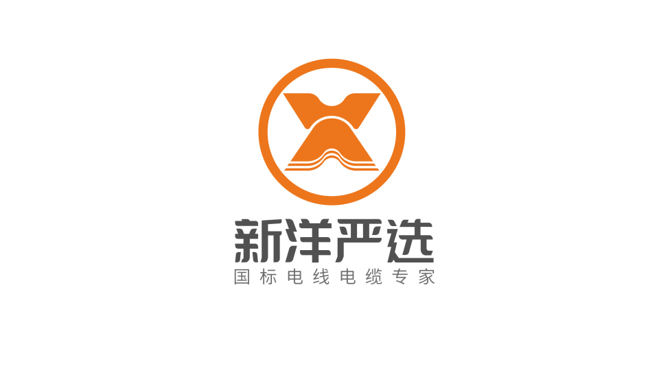 新洋嚴選新媒體服務(wù)品牌LOGO設(shè)計