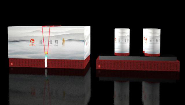 神农红茶叶包装设计图8