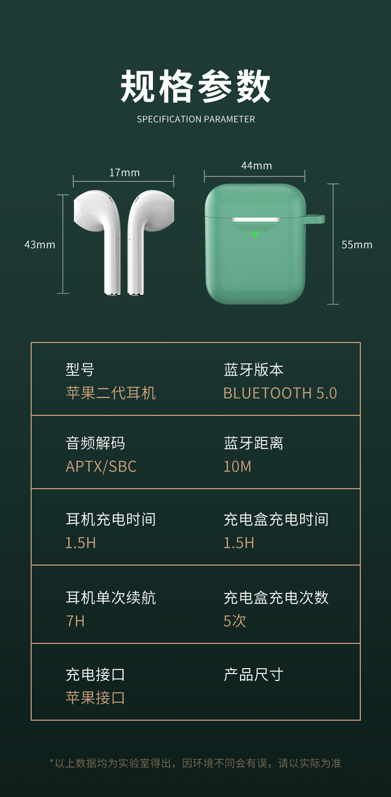 藍(lán)牙耳機套渲染詳情圖5