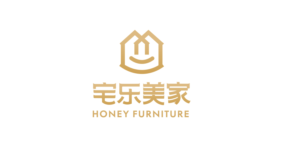 宅樂美家家具品牌LOGO設計