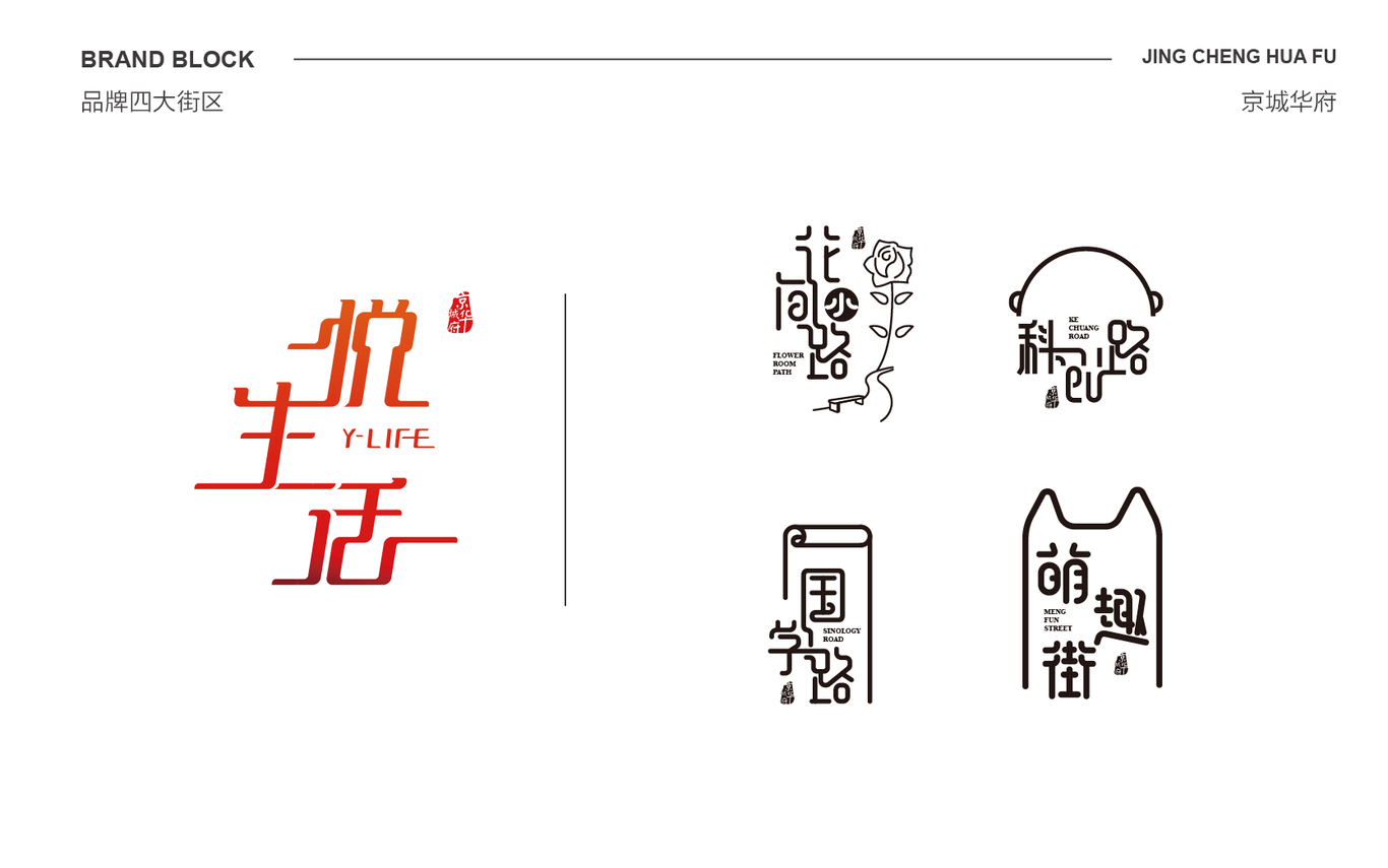 悅生活·商業(yè)街品牌logo設計圖16