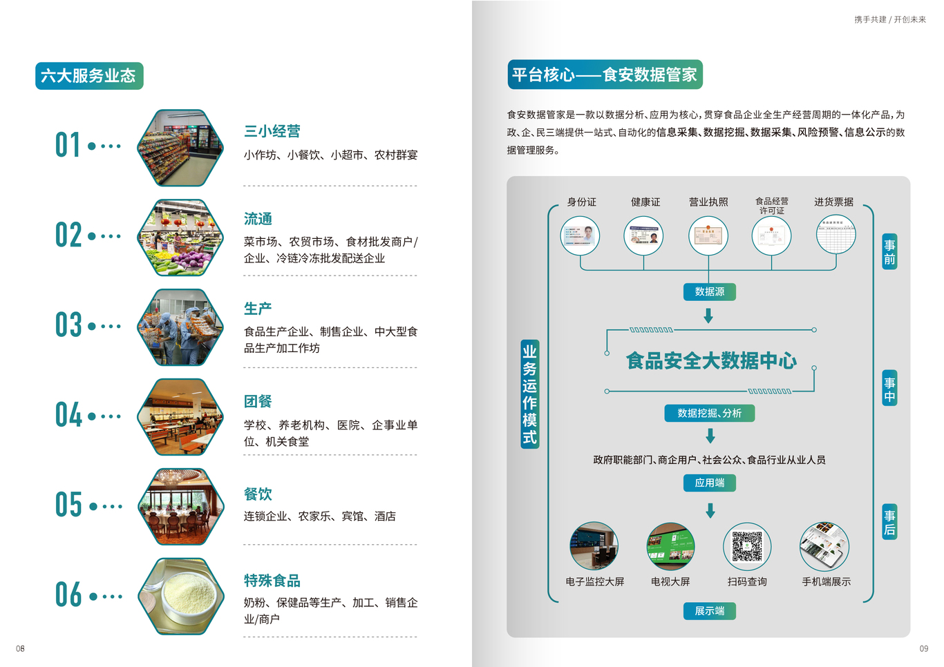食安云聯(lián) 畫冊設(shè)計圖2
