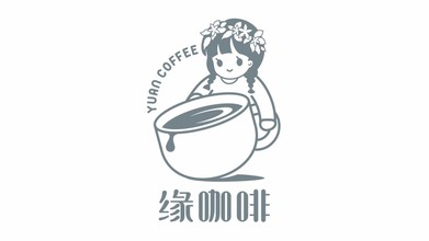 缘咖啡LOGO设计