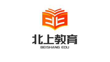 北上成人教育平臺LOGO設(shè)計