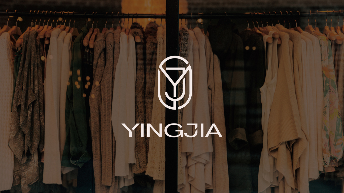 YINGJIA颖家服饰品牌LOGO设计图1