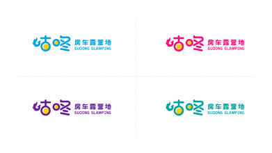 咕咚房車露營類LOGO設計