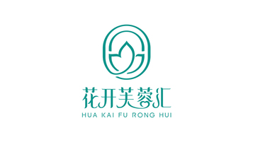 花开芙蓉汇文化传播公司LOGO设计