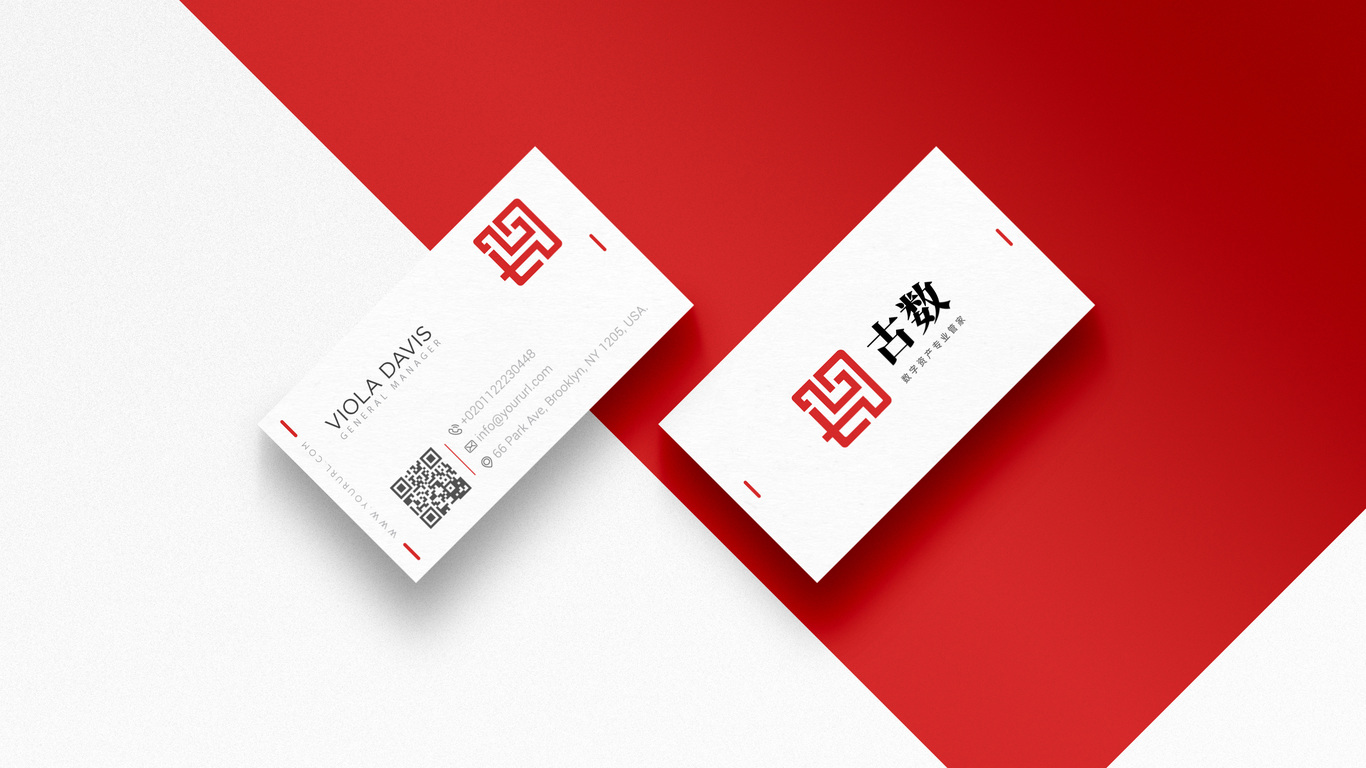 古數(shù)信息技術類LOGO設計中標圖3