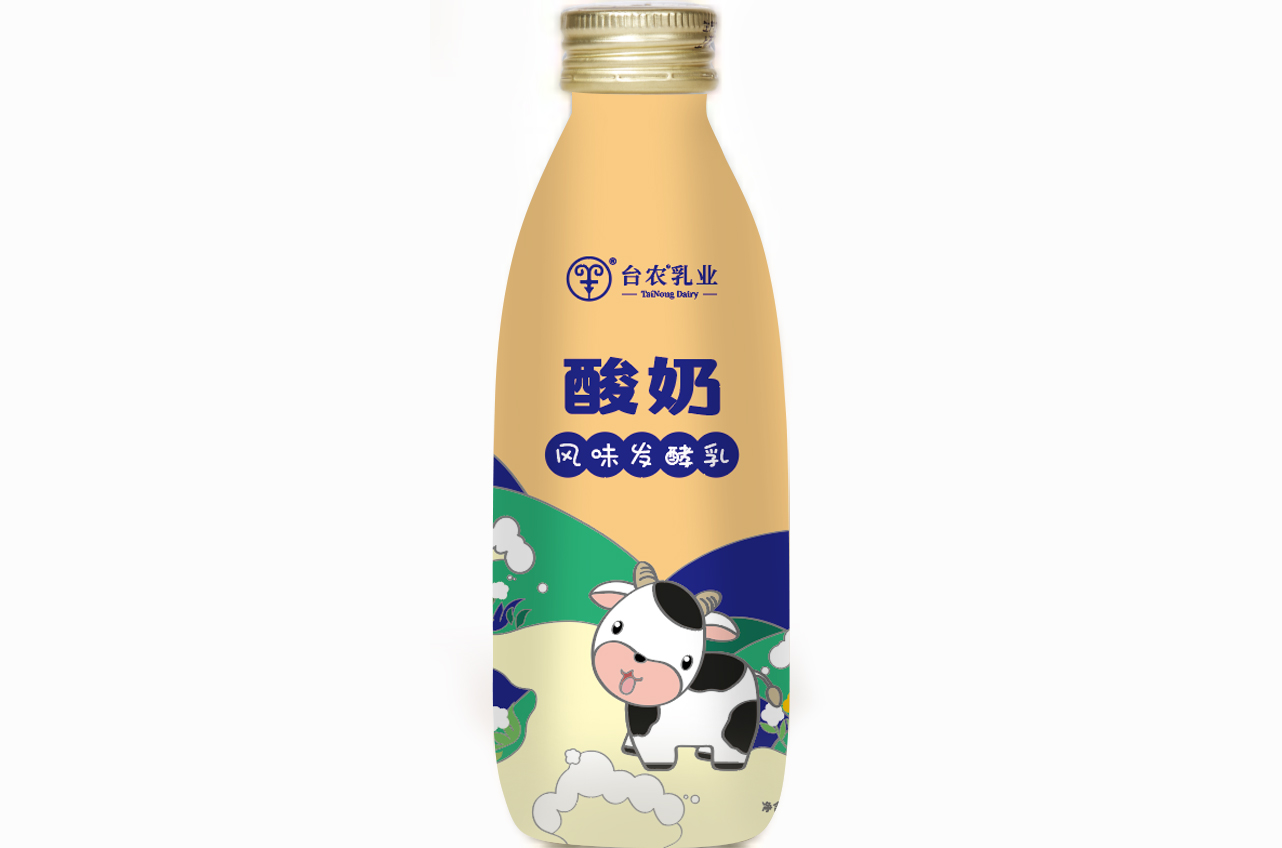 臺農乳業(yè)飲品包裝設計