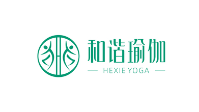 和諧瑜伽品牌LOGO設(shè)計