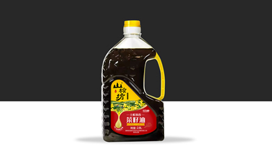 土榨特香菜籽油包裝設(shè)計(jì)