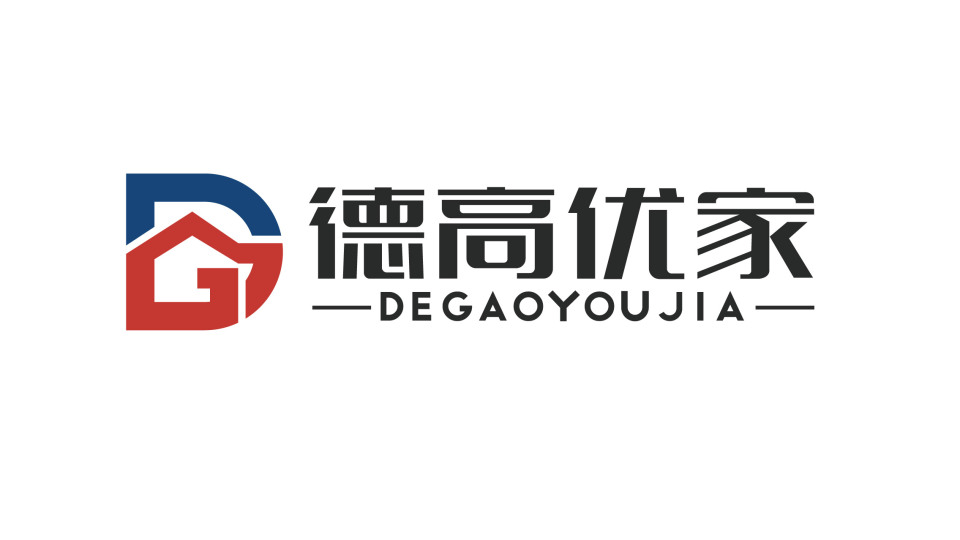 德高優(yōu)家建筑工程類LOGO設(shè)計(jì)