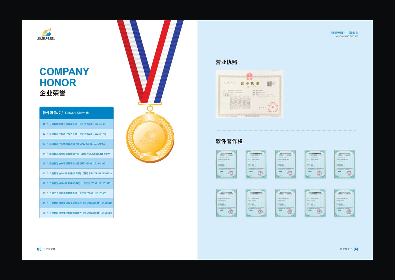 云驍科技智慧城市畫(huà)冊設計圖4