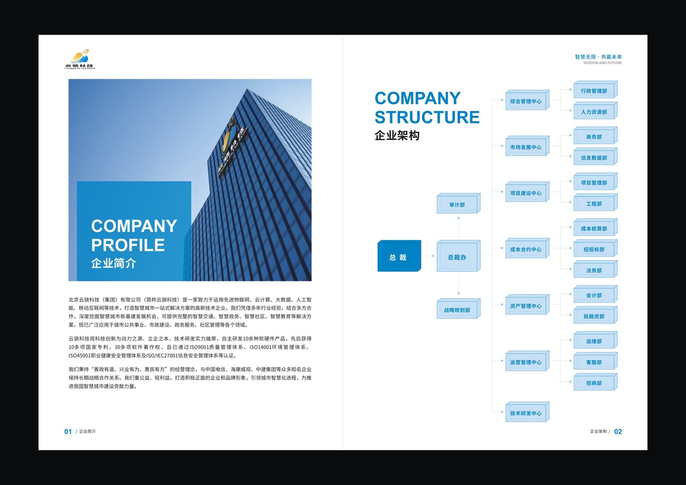 云驍科技智慧城市畫(huà)冊設計圖3
