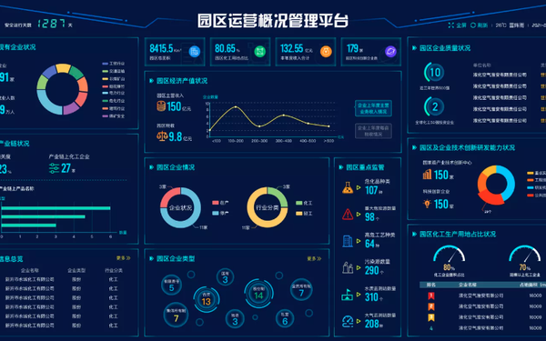 大豐港石化管理平臺(tái)統(tǒng)計(jì)BI設(shè)計(jì)