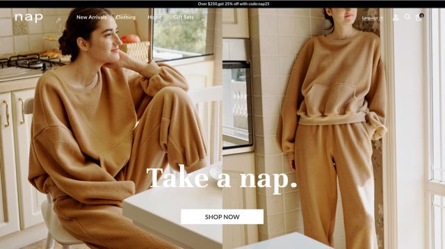 nap loungewear