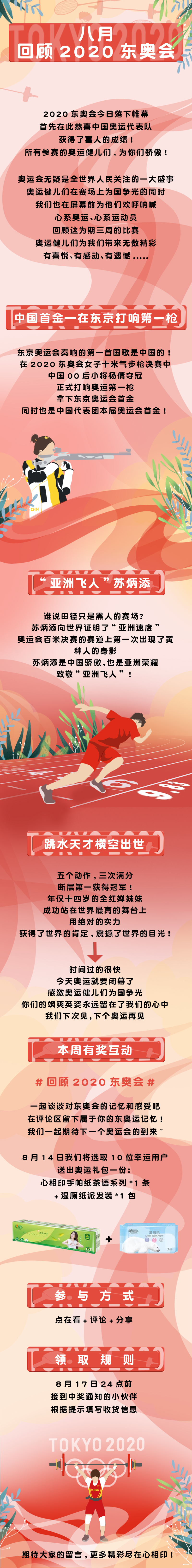 恒安心相印8月奥运回顾图0