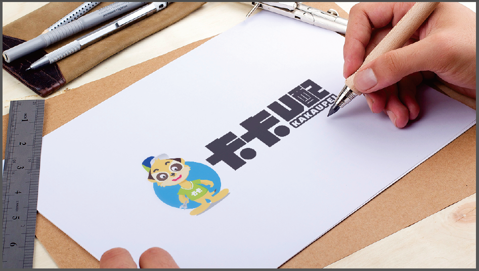 卡卡U配實業(yè)類LOGO設(shè)計中標圖2