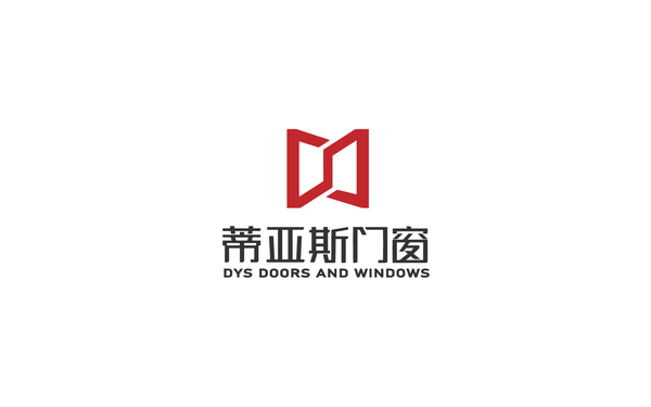 蒂亞斯門窗LOGO設(shè)計