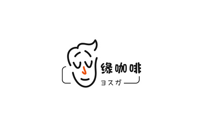 原创手绘咖啡店LOGO设计