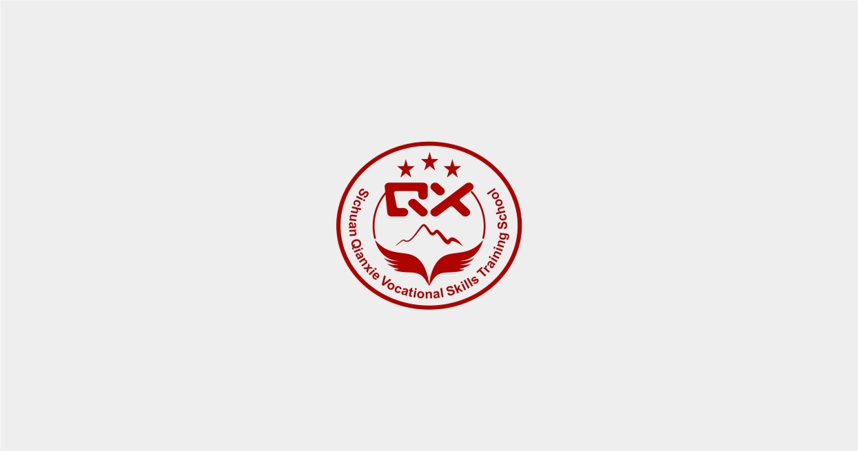 QIANXIE教育培訓LOGO設計圖0