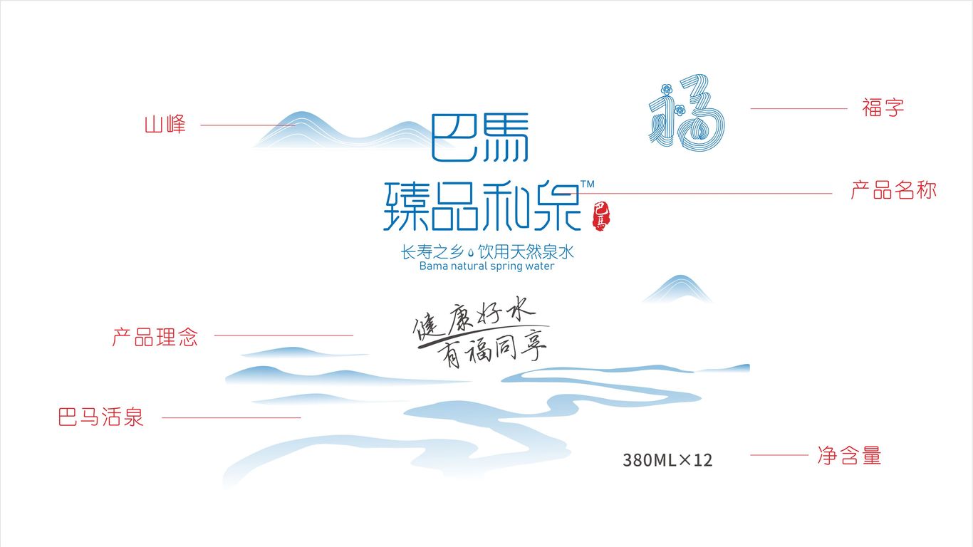 巴馬臻品和泉礦泉水包裝設(shè)計(jì)中標(biāo)圖0