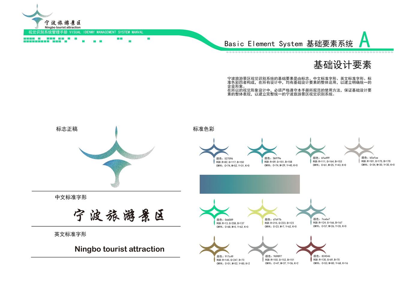 宁波旅游景区VI设计图2