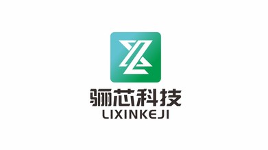 骊芯科技电子类LOGO设计