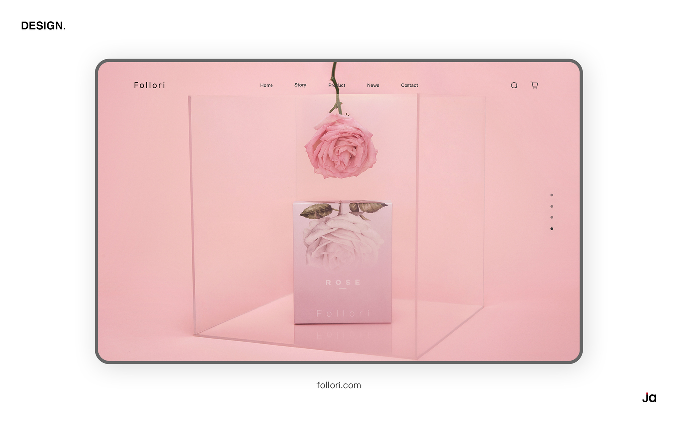 Follori官網(wǎng)設(shè)計(jì)圖3