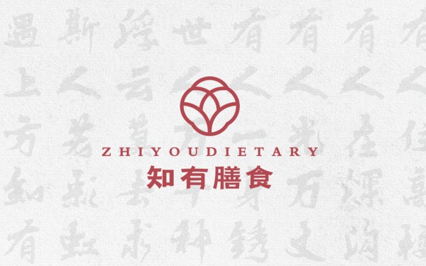 知有膳食LOGO設(shè)計