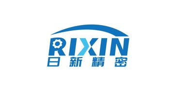 日新精密精密配件品牌LOGO設(shè)計(jì)