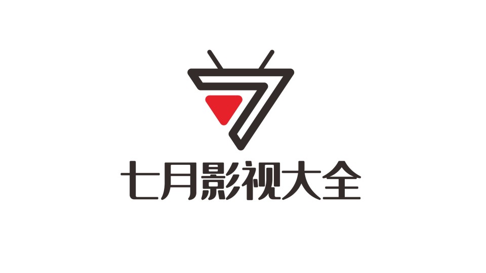 七月影視大全影視應(yīng)用軟件LOGO設(shè)計