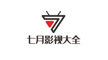 七月影视大全影视应用软件LOGO设计