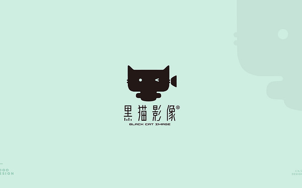 黑貓影像LOGO/VI設(shè)計(jì)