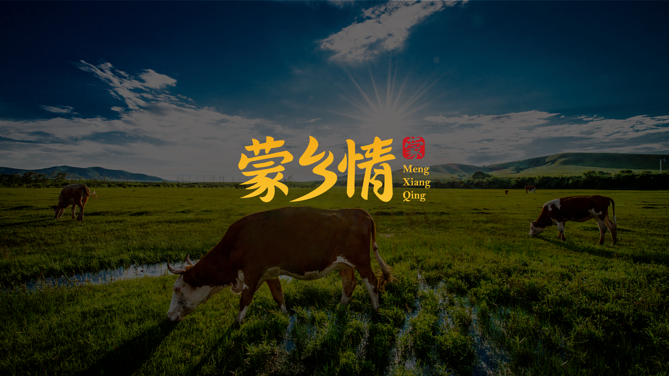 蒙鄉(xiāng)情食品品牌LOGO設(shè)計(jì)中標(biāo)圖8