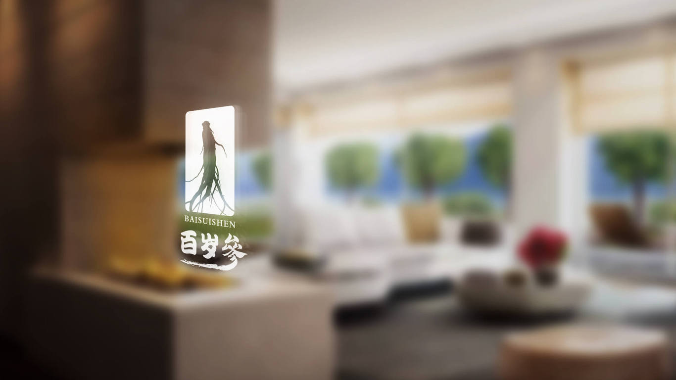 百歲參保健品LOGO設(shè)計中標圖2