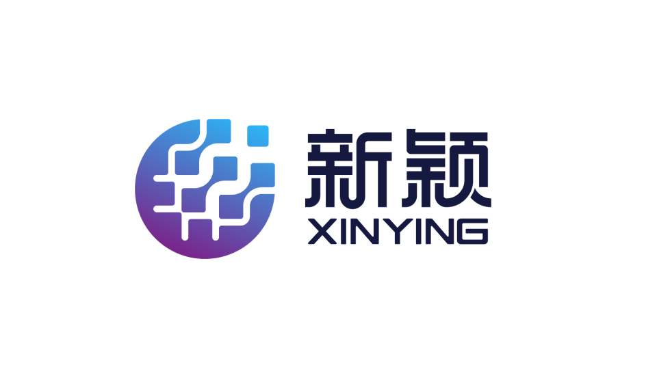 新颖科技技术类企业LOGO设计