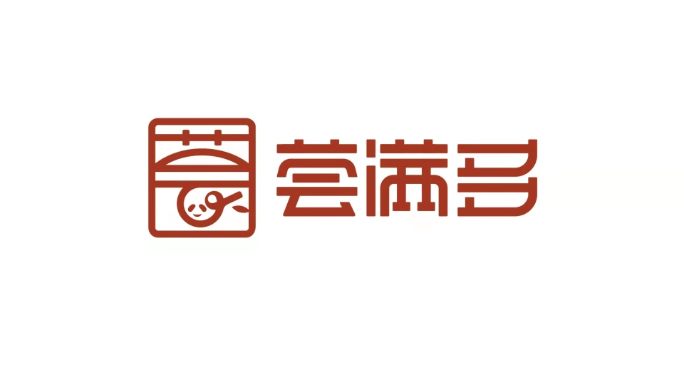 薈滿多食品品牌LOGO設計