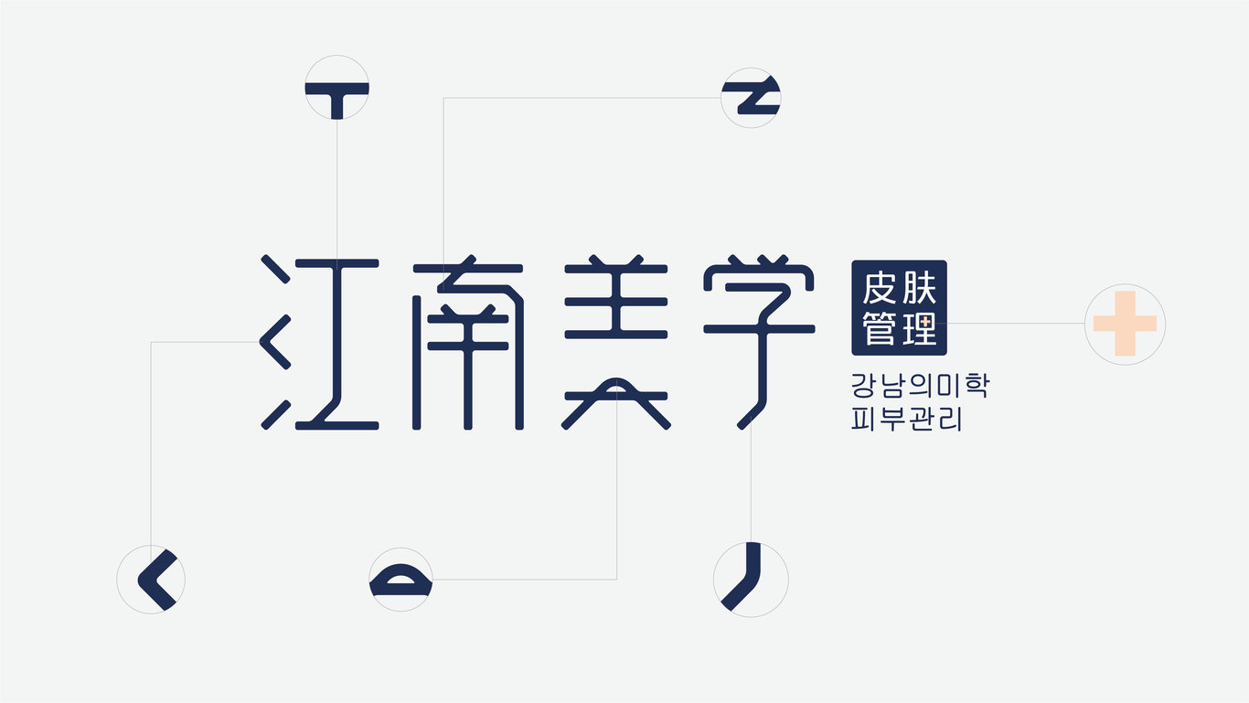 江南美学皮肤管理中心LOGO设计图5