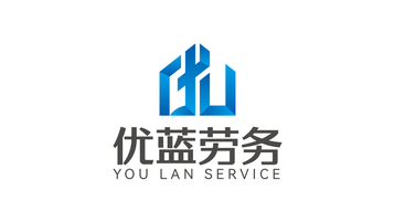 優(yōu)藍(lán)建筑勞務(wù)LOGO設(shè)計