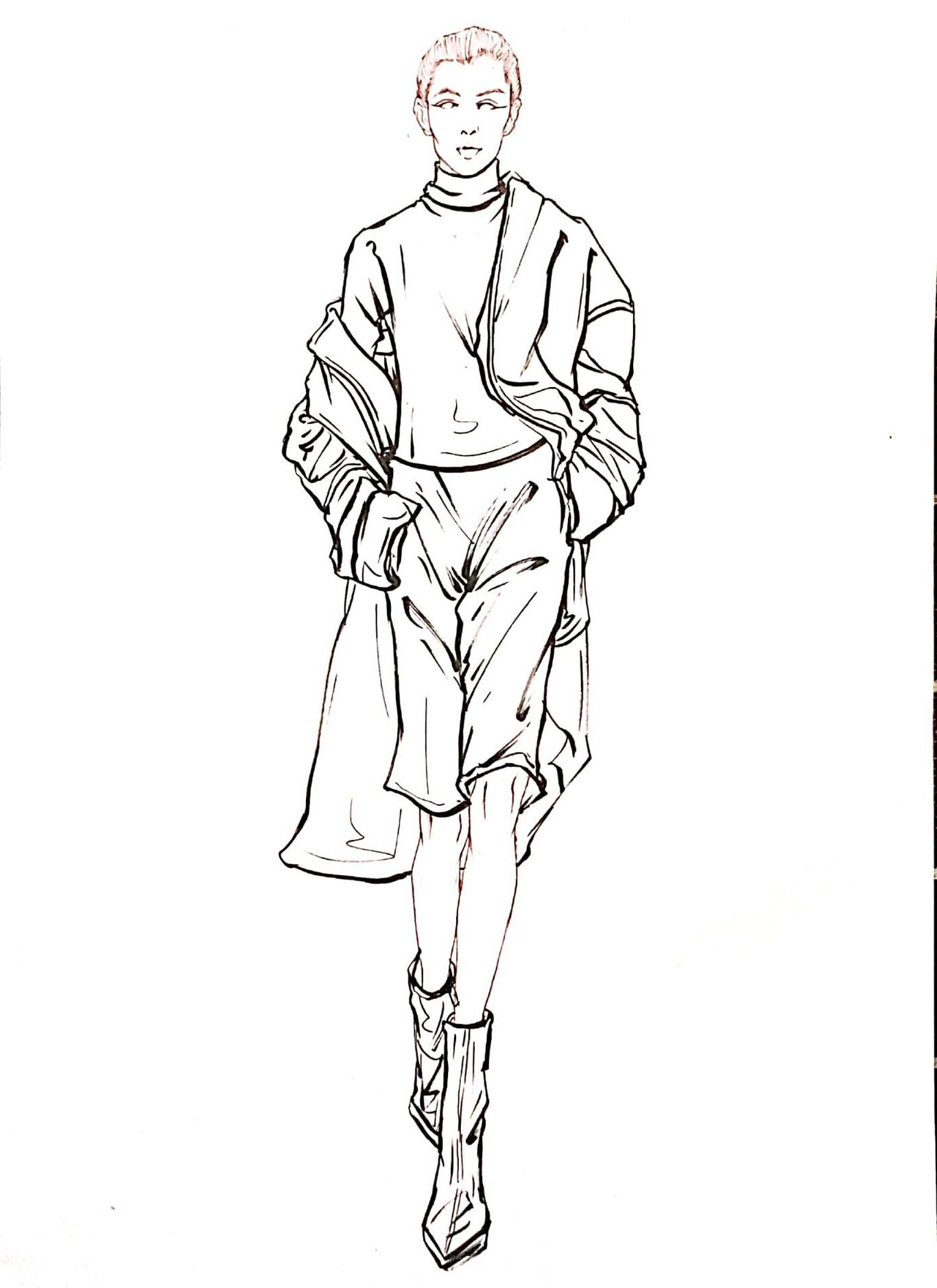 服裝效果圖圖5