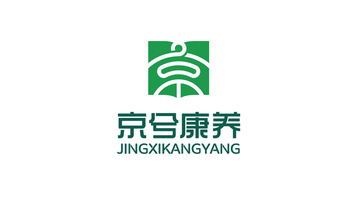 京兮康养健康养生类LOGO设计