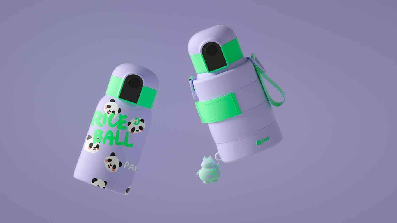水杯外观设计及电商3D表现图42