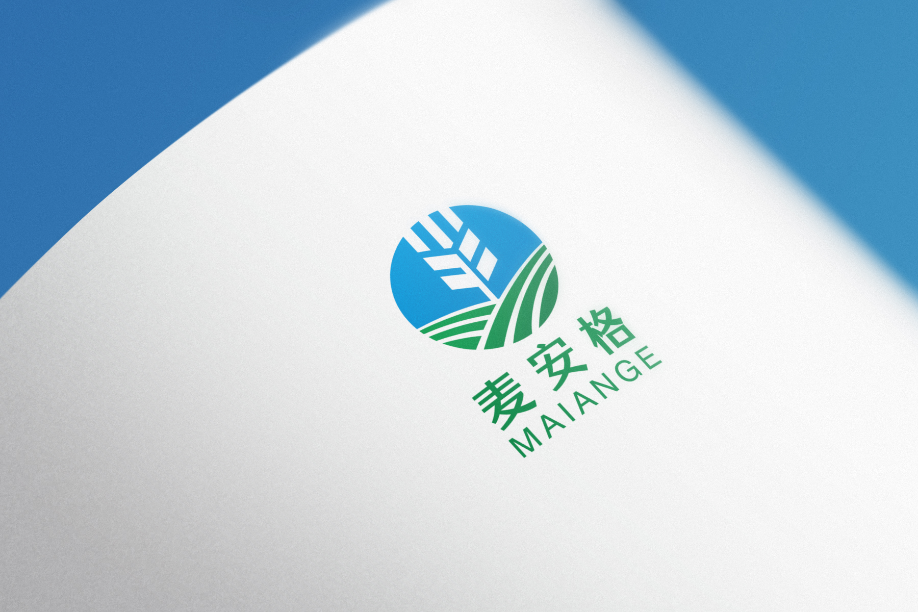 麥安格生物科技類LOGO設計