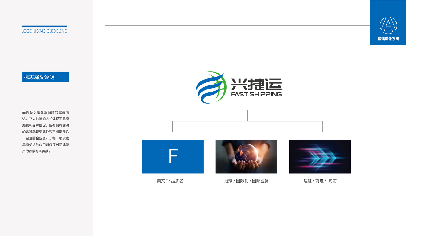 興捷運物流貨運類LOGO設計中標圖0