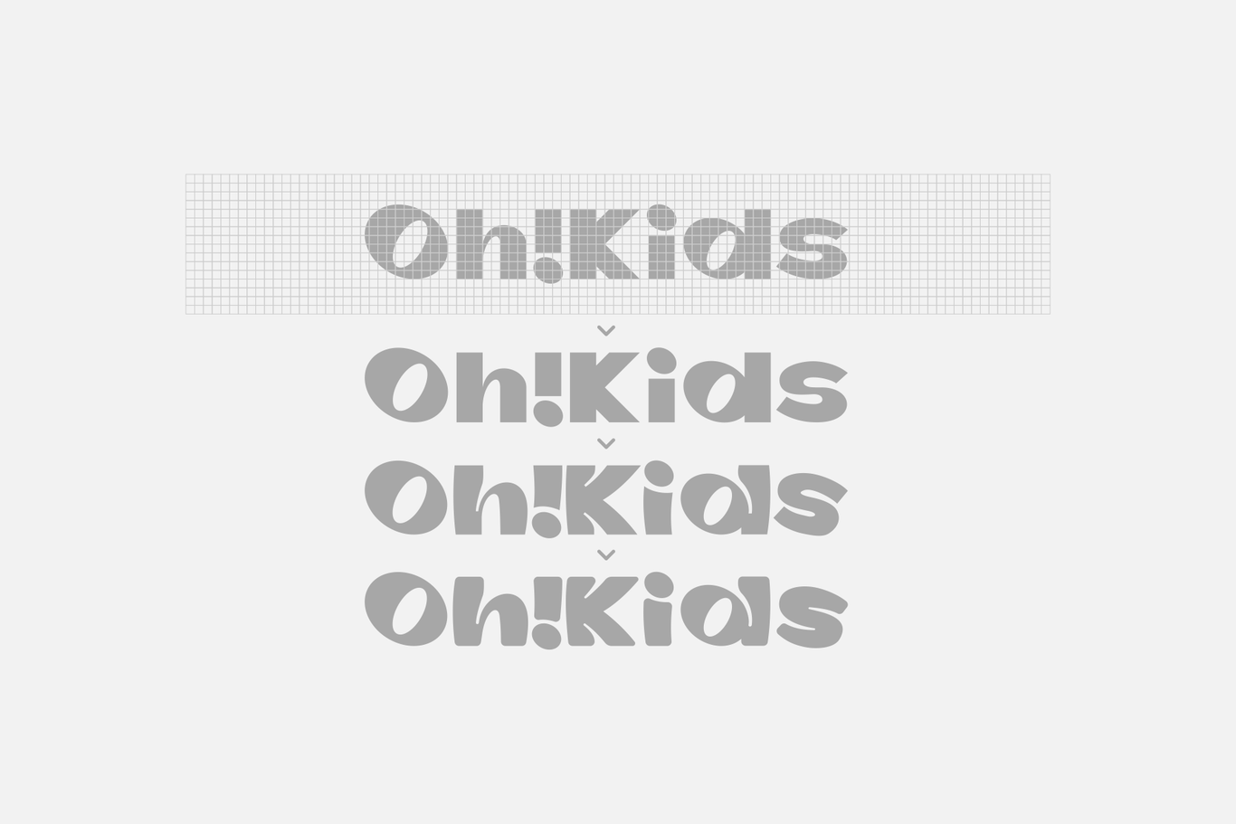 【品牌】Oh!Kids小藕潮流攝影 品牌設(shè)計圖2