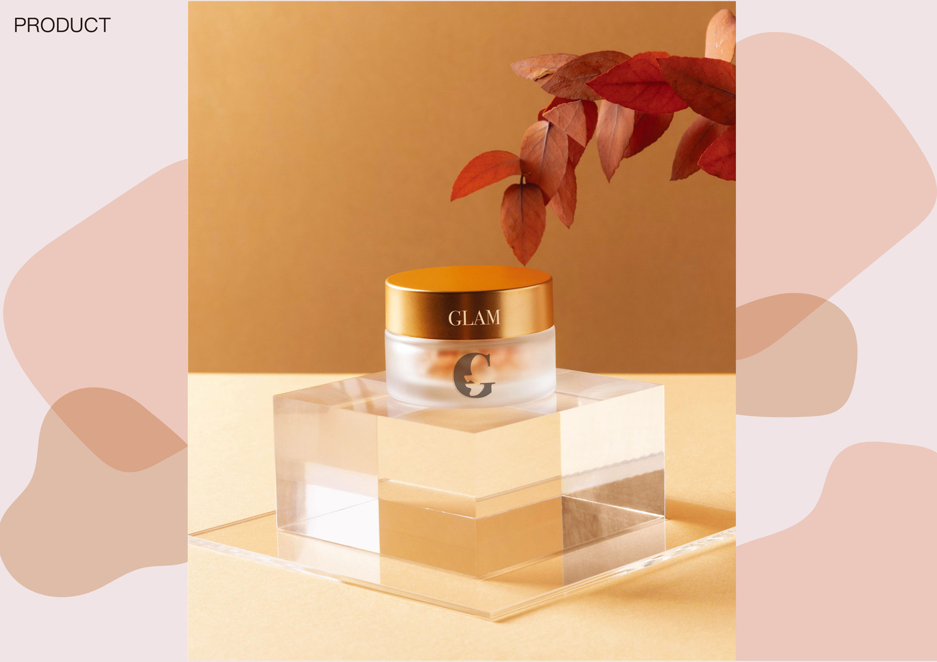 Glam獨(dú)立化妝品品牌形象設(shè)計(jì)-Logo設(shè)計(jì)圖7