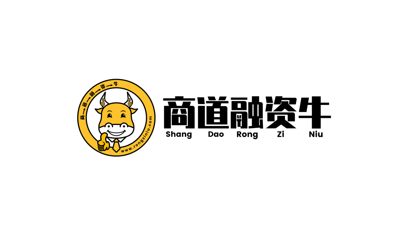 商道融資牛LOGO設計圖0