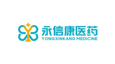 永信康醫(yī)藥醫(yī)藥健康品牌LOGO設計