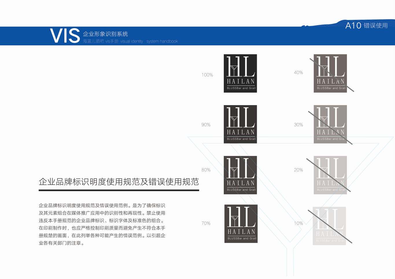 酒吧logo设计VI设计图9